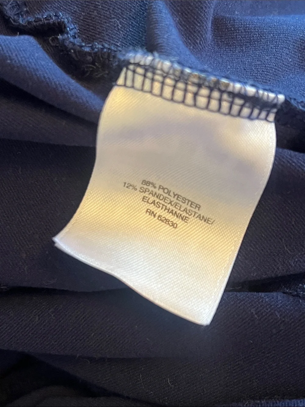 Lands' End Sport - Navy Pull-On Cropped Pants with Pockets, Great Condition! - Picture 12 of 14